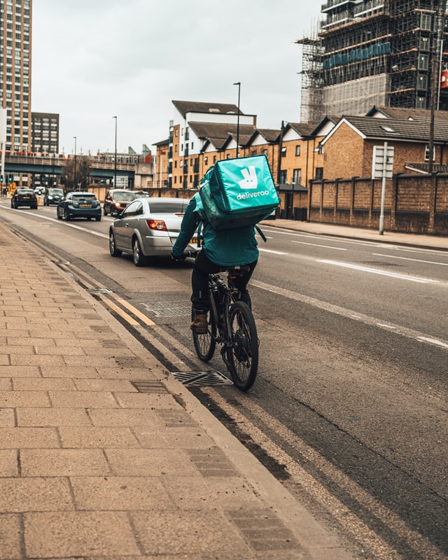 Delivery guy photo